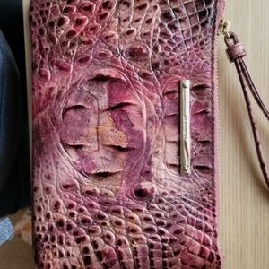 Brahmin Sally Wristlet in Wisteria